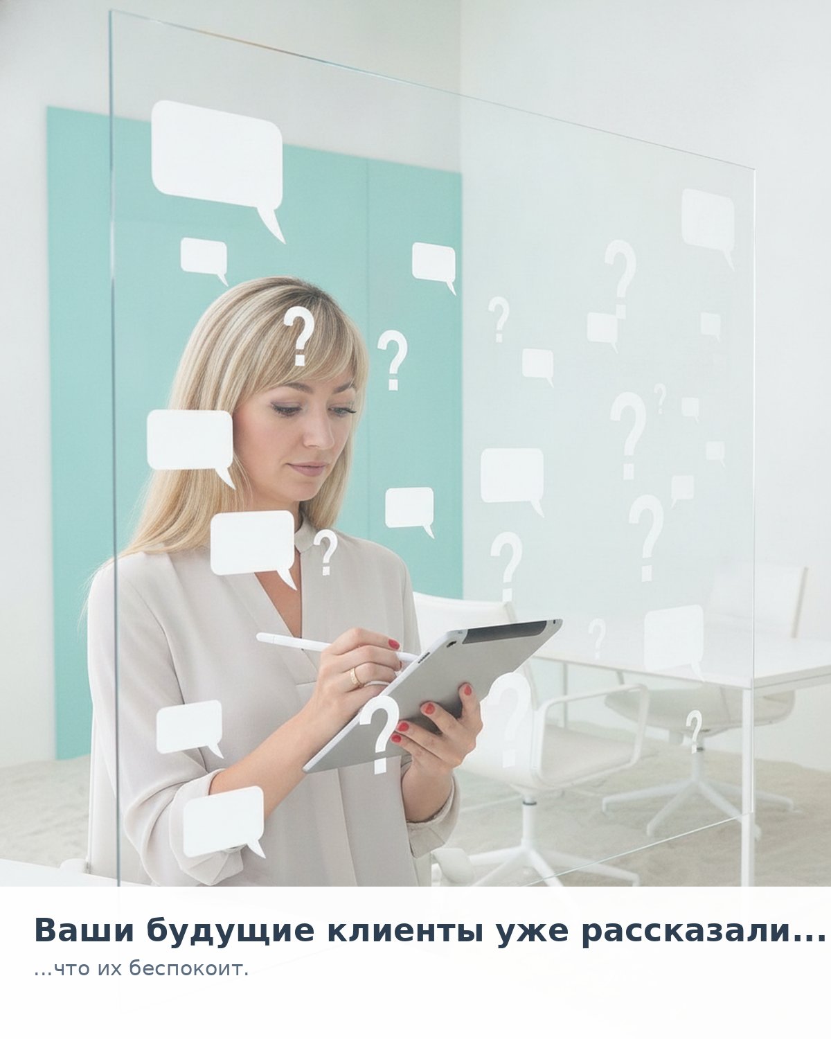Место, где ваши будущие клиенты честно рассказывают о своих проблемах