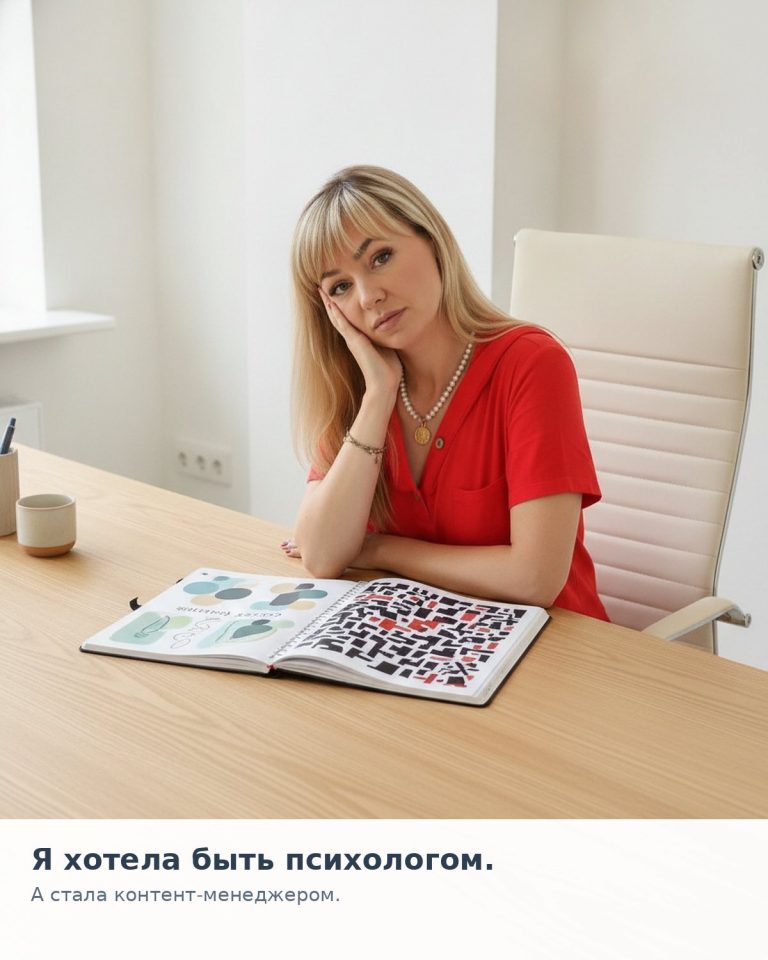 В какой момент я поняла, что работаю не психологом, а контент-менеджером