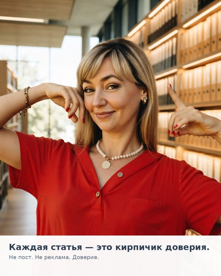В тот день я поняла, что перестала создавать контент. Я начала строить библиотеку доверия.