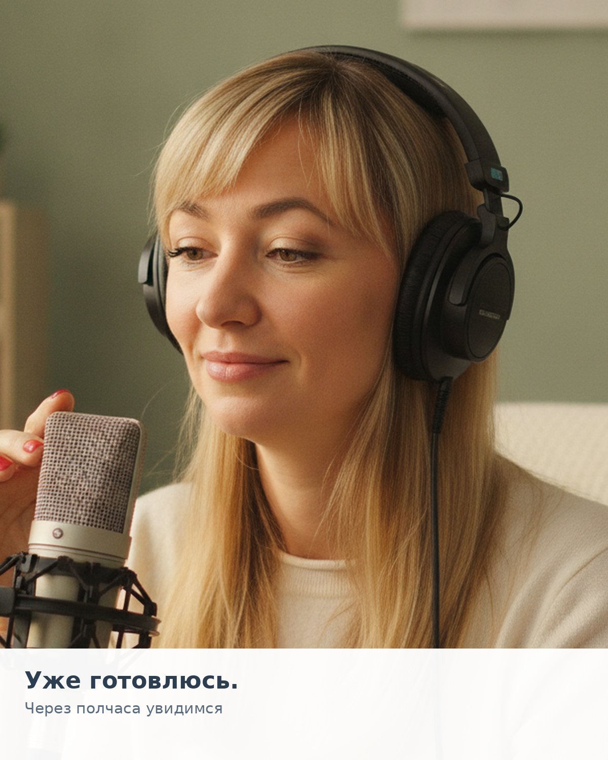 Уже готовлюсь